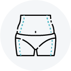 Icon for body contouring